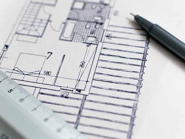 Custom Home Building Process designing floor plan